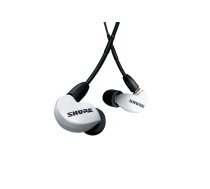 Shure AONIC 215 - in-ear headphones with single transducer and 3.5mm cable (white)
