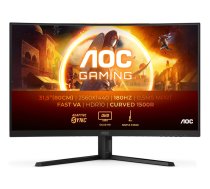 AOC G4 CQ32G4VE computer monitor 80 cm (31.5") 2560 x 1440 pixels Quad HD LCD Black, Grey