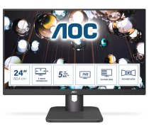 AOC E1 24E1Q computer monitor 60.5 cm (23.8") 1920 x 1080 pixels Full HD LED Black