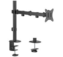 Maclean MC-753N LCD Monitor Desk Mount 17-32" 9kg VESA 75x75 100x100 Single Arm Extendable Adjustable