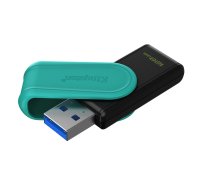 Kingston Technology DataTraveler 128GB Portable USB 3.2 Gen 1 Exodia S (Black/Turquoise)