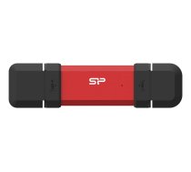 Silicon Power DS72 USB flash drive 500 GB USB Type-A / USB Type-C 3.2 Gen 2 (3.1 Gen 2) Red