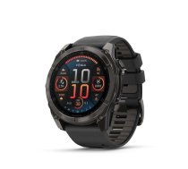 Garmin Fenix 8 3.56 cm (1.4") AMOLED 51 mm Digital 454 x 454 pixels Touchscreen Titanium Wi-Fi GPS (satellite)