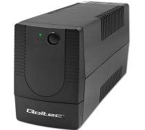Qoltec 53773 uninterruptible power supply (UPS) Line-Interactive 0.85 kVA 480 W 1 AC outlet(s)