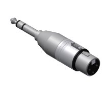 Procab XLR female - 6.3 mm Jack male stereo adapter