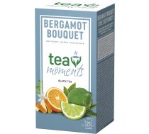 Tēja TEA MOMENTS paciņās, Bergamot Bouquet. 25x1.8 g