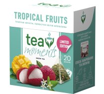 Tēja TEA MOMENTS piramīdās, Tropical Fruits. 20x1.7 g UA