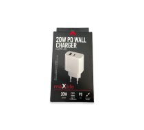 Strāvas adapters ar USB-C+USB