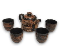 7pcs TEA SET Keramikas servize