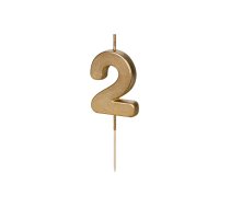 Svece '2'. Zelta