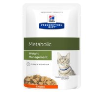 Hill's PD  Metabolic - Veterinārā Konserveta Barība Kaķiem 85 g x 12gb