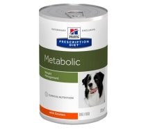 Hill's PD Metabolic - Veterinārā Konserveta Barība Suņiem (Vista) 370 g x 6 gb