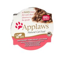 Applaws Cat Adult Tuna Fillet, Crab - Konservēta Barība Kaķiem (Tuncis, Krabis) 60 g x 5 gb