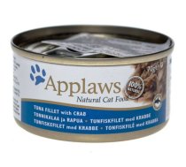 Applaws Cat Adult Tuna, Crab - Konservēta Barība Kaķiem (Tuncis, Krabis) 70 g x 6 gb