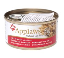 Applaws Cat Adult Chicken, Duck - Konservēta Barība Kaķiem (Vista Un Pīle) 70 g x 6 gb