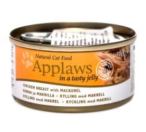 Applaws Cat Adult Jelly Chicken, Mackrel - Konservēta Barība Kaķiem (Vista, Skumbrija) 70 g x 6 gb