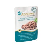 Applaws Cat Adult Jelly Tuna, Mackrel - Konservēta Barība Kaķiem (Tuncis, Makrele) 70 g x 8 gb