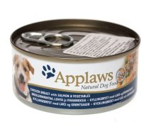 Applaws Dog Adult Chicken, Salmon - Konservēta Barība Suņem (Vista, Lasis) 156 g x 6 gb