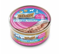 Princess Taste of Nature - Konservēta Barība Kaķiem (Tunics, Aknas) 6 gb x 170 g