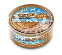 Princess Taste of Nature - Konservēta Barība Kaķiem (Tunics,  Sautejums) 6 gb x 170 g