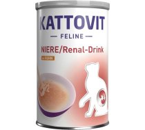 Kattovit Niere/Renal Drink Chicken - Veterinārā Konservēta Barība Kaķiem (Dzeriens) 135 ml