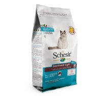 Schesir Sterilized & Light Fish - Sterilizētiem Kaķiem (Zivs Un Rīsi) 400 g