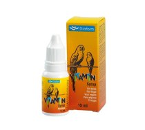 Diafarm Vitamin Syrup For Birds - Papildbarība Putniem Veselības, Imūnsistēmas Uzturēšanai 15 ml