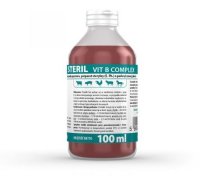 Steril Vit B Complex - Papildbarība Dzīvniekiem Ar B Vitamīnu Kompleksu 100 ml
