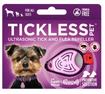 Tickless Pet Violet - Ultraskaņas Repelenta Ierīce Ērču Atbaidīšanai (Rozā)