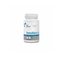 Vet Expert Vetoskin - Papildbarība Dzīvniekiem Ar Dermatoloģiskām Problēmām 60 tabl.