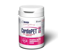 Gigi Cardiopet - Papildbarība Dzīvniekiem Asinsvadu Slimības Profilaksei 30 tabl.