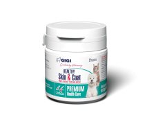Gigi Cod Omega Plus / Healthy skin & coat - Papildbarība Suņiem Ādas Un Apmatojuma Slimību Profilaksei 21 tabl.