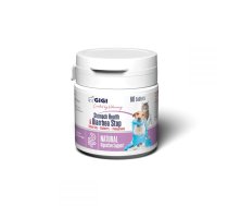 Gigi Stomach health & Diarrhea stop Small Breed & cats - Papildbarība Dzīvniekiem Gremošanas Trakta Atbalstam 60 tabl.