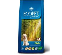 Farmina Ecopet Natural Fish Large - Visu Šķirņu Suņiem (Zivis) 12 kg