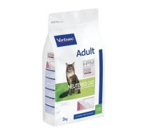 Virbac HPM Cat Adult Neutered - Veterinārā Sausa Barība Kaķiem 3 kg