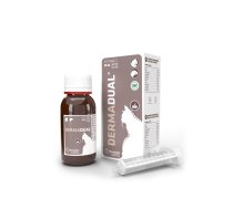 Dermadual - Papildbarība kaķiem un seskiem kažoka spīdumam un veselīgumam 50 ml