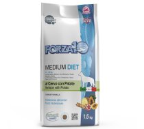 Forza 10 Medium Diet - Veterinārā sausa barība suņiem (brieža gaļa kartupeļiem) 12 kg