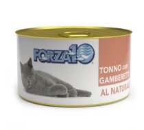 Forza 10 Nat - Konservēta barība kaķiem (tuncis ar garnelēm) 12 gb x 75 g