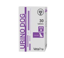 VetaPro Urino Dog - Papildbarība suņiem profilaktiski pie urīnceļu infekcijām 30 tabl.