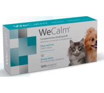 WeCalm - Papildbarība suņiem un kaķiem ar nomierinošu iedarbību 10 tabl.