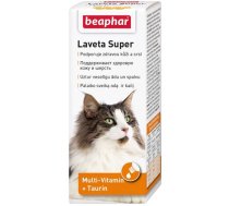 Beaphar Laveta Super For Cats - Papildbarība kaķiem pret spalvu izkrišanas, blaugznu rašanos un ādas niezi 50 ml