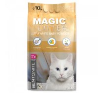 Magic Litter Bentonite Ultra White Baby Powder - Smiltis kaķu tualetei (cementējošs) 10 L