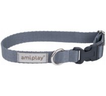 Amiplay Samba XS - Kakla siksna suņiem (pelēka)