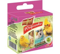 Vitapol Mineral Block Apple For Birds - Minerālu akmens ar āboliem putniem 35 g