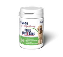 Gigi Activet / Strong Joints & bones  - Papildbarība Suņiem Locītavu Slimību Profilaksei (1 tabl. Uz 10 kg) 30 tabl.