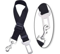 Camon Car Safety Leash - Automašīnas drošības josta (melna 2.5cm х 70 cm )