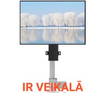 VEVOR motorizēts TV pacēlājs ar 71,1 cm gājienu, der TV 66–144,8 cm, tālvadība, augstuma regulācija, 59,9 kg slodze