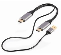 Gembird Adapter HDMI to DP 4K M 60Hz USB-A powered | A-HDMIM-DPM-01 | 8716309124553 | AKGEMHV00000020