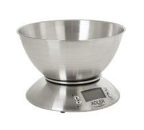 Adler AD 3134 Electronic kitchen scale Stainless steel Round | AD 3134 | 5901436590132 | AGDADLWGK0003