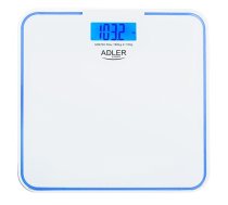 Adler Bathroom scale AD 8183 with edge lighting White | AD 8183 | 5905575902269 | AGDADLWAL0086